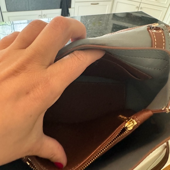 Oroton Margot Medium Satchel in Brown Size M - Picture 12 of 16